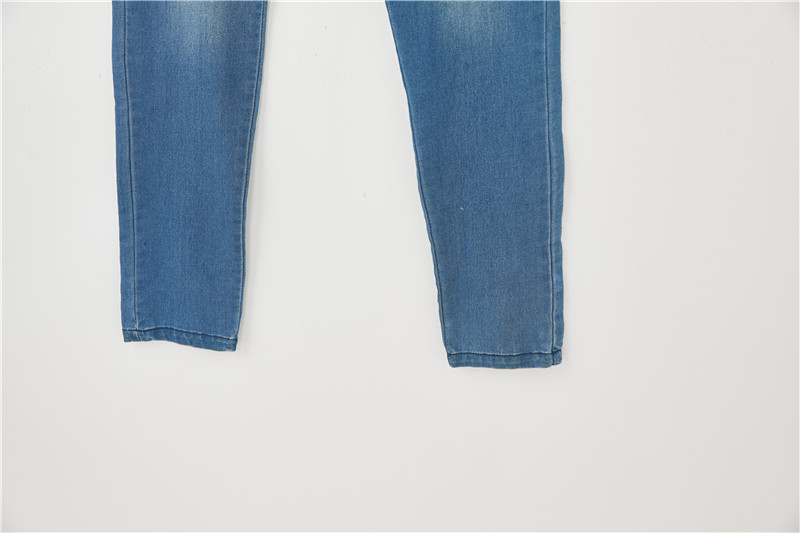 Jeans Wanita Celana Jeans Pinggang Tinggi Teman Laki-laki Harem Olahraga Pakaian Jalanan Kasual Wanita Celana Panjang Denim Wanita (4)