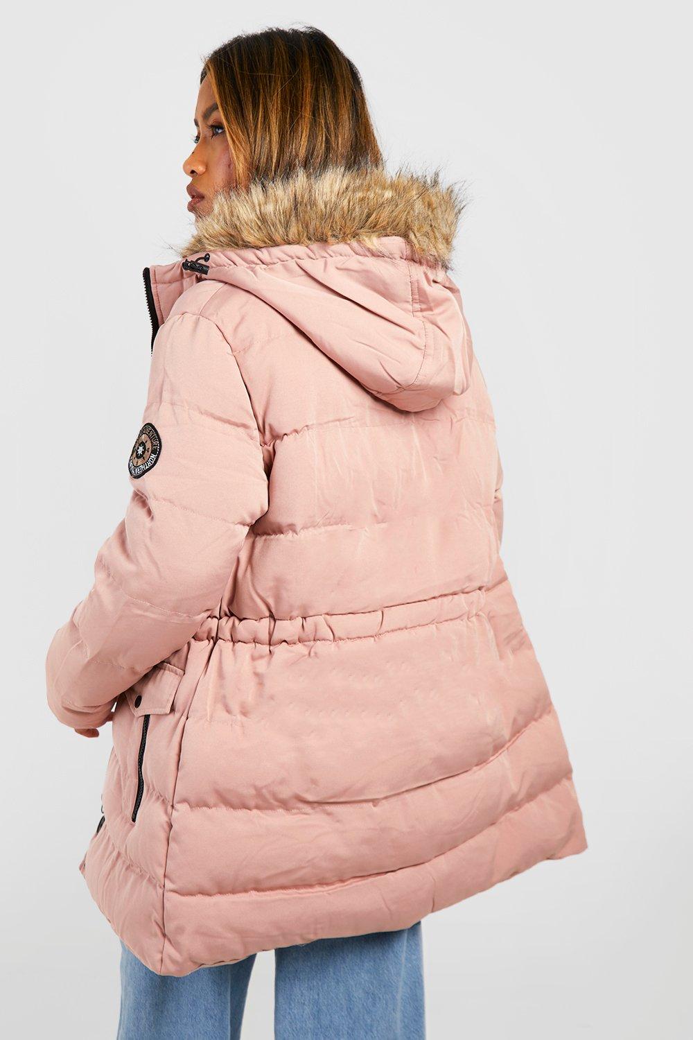 áo khoác nữ-hồng-hồng-hồng-luxe-leo núi-parka (2)